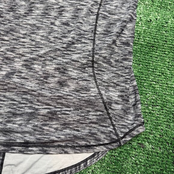 Lululemon Splatter Heather Black  Sculpt Tank Top Lightweight Yoga Tunic Size 8 - Picture 6 of 13